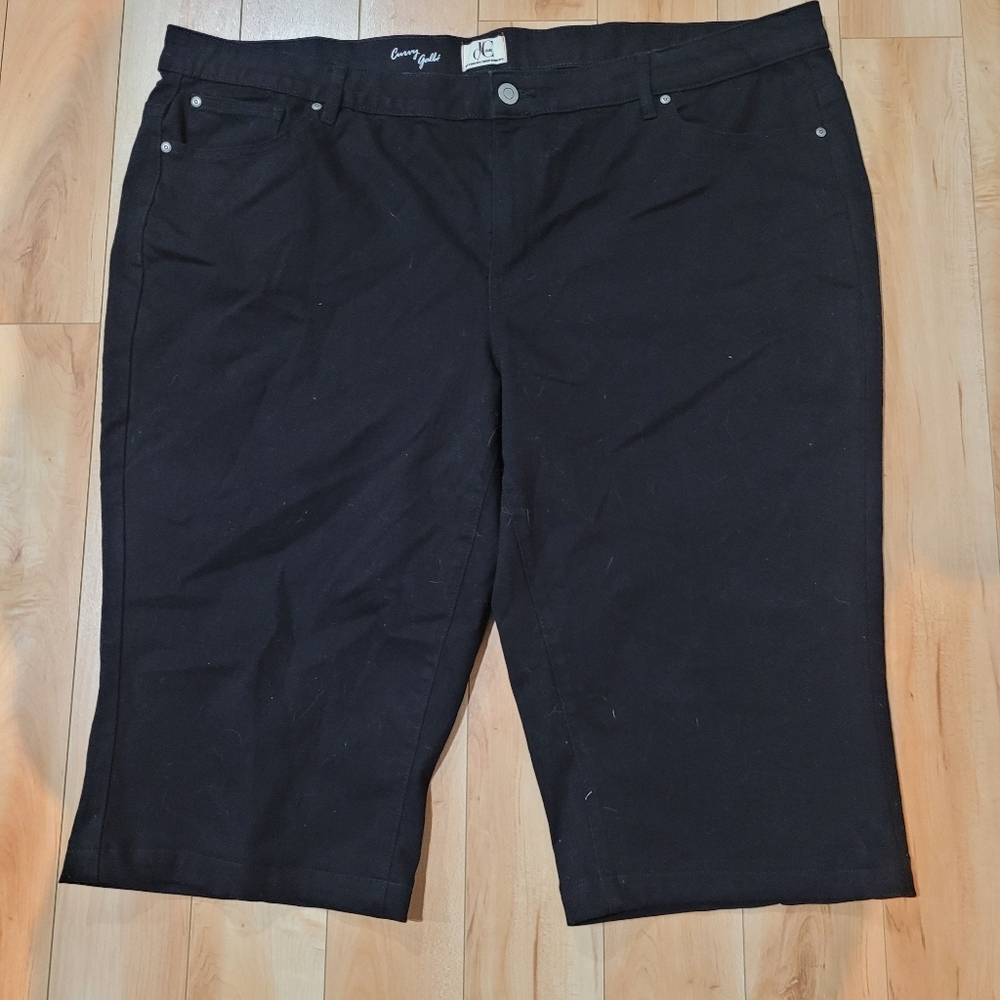 d/C Jeans By Penningtons Women's Size 26P Black Shorts